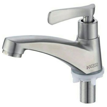 Vòi lavabo lạnh inox Kanto KI501