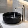 Vòi lavabo nóng lạnh inox 304 Dakisa DLNI03