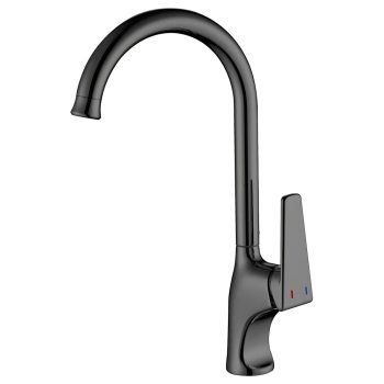 Vòi rửa chén nóng lạnh xám Dakisa DCN03