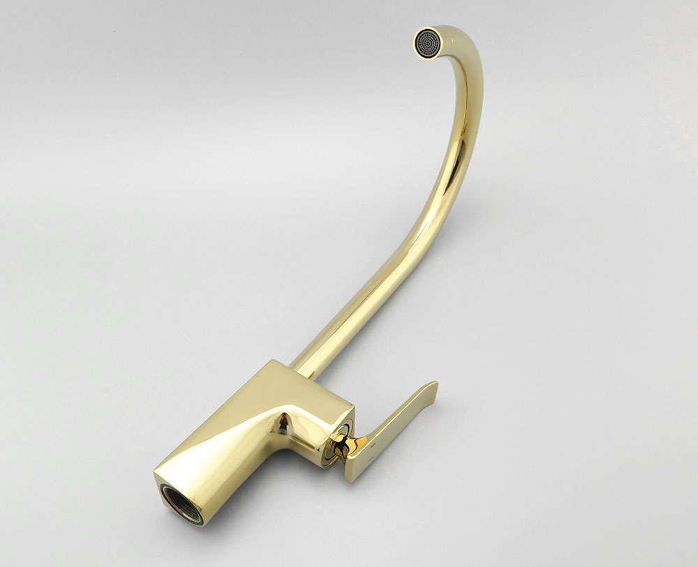 vòi rửa chén màu vàng cao cấp