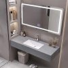 Bộ bàn đá lavabo âm chống trầy LBD22