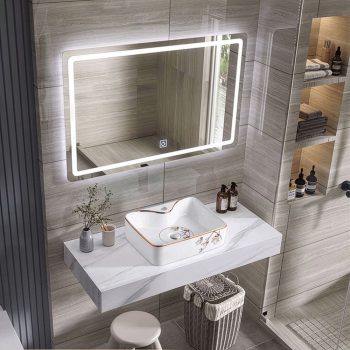 Bộ bàn đá lavabo chống trầy LBD19