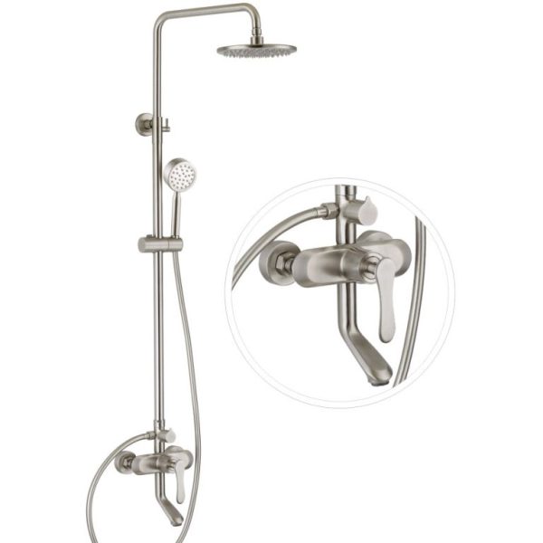 sen cây inox nóng lạnh 304