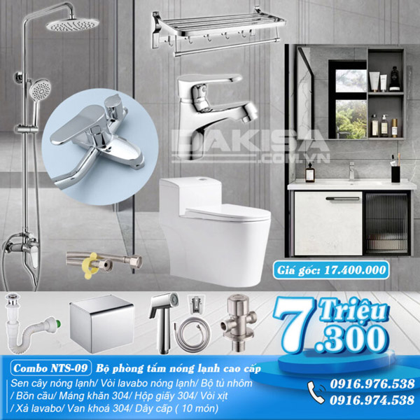 Những lý do bạn nên chọn mua combo thiết bị phòng tắm