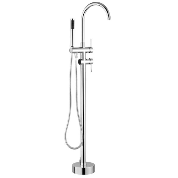 Vòi sen nóng lạnh bồn tắm đứng inox 304 Dakisa DSDI-01