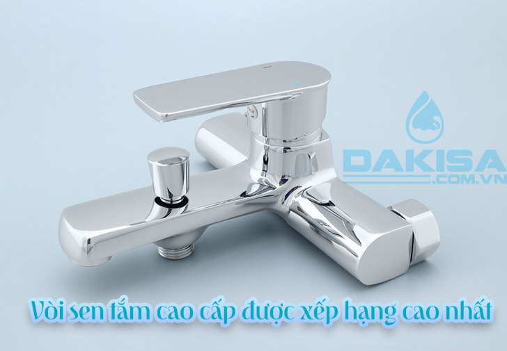 vòi sen tắm được xếp hạng cao nhất