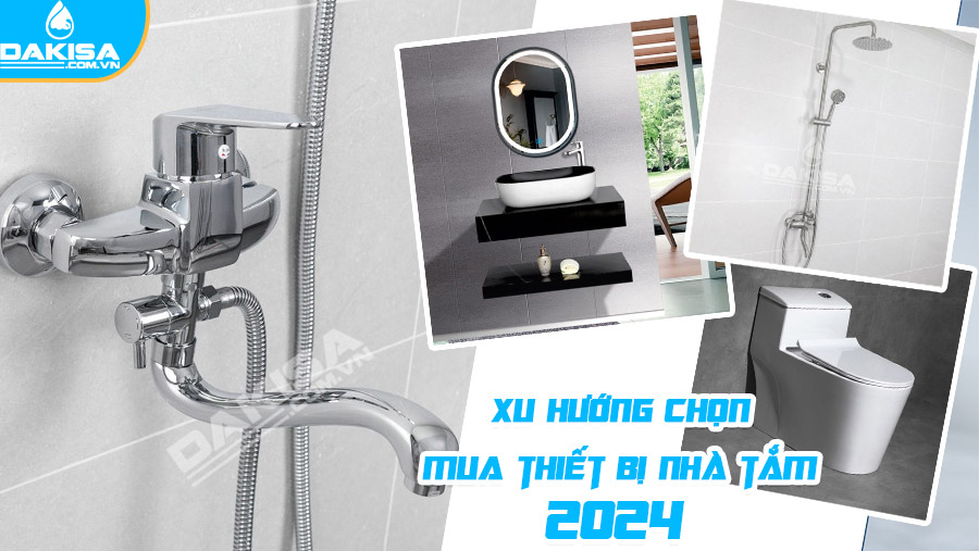 xu hướng chọn mua thiết bị nhà tắm